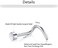 Mayhoop 20g Stainless Steel Nose Rings Hoop L Shape Nose Studs Nose Screw Bone Silver Rose Gold Black Rainbow Pack for Women Men 28Pcs.