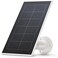 Arlo Essential Solar Panel Charger - Arlo Certified Accessory - Weather Resistant, 8 ft Power Cable, Adjustable Mount, Only Works with Arlo Essential and Essential XL Cameras, White - VMA3600.