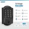 Schlage Encode Smart Wi-Fi Deadbolt with Camelot Trim in Matte Black, Lock Only.