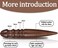 Honoson 6 Pcs Leather Knife Set, Including 4 Leather Edge Bevelers, Leather Cutting Knife Skiving Knife, Sandalwood Edge Leather Burnisher Tool for DIY Leather Craft,1. 5 mm 1. 2 mm 1. 0 mm 0. 8 mm.