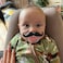 SOLIFEGOBLE Mustache Newborn Pcifiers for 0-6 Months,Funny Pacifiers for Babies, Mustache Pacifier,Teeth Binky,Gift Pacifiers for Boys and Girls (Colors-05.
