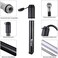 Hathdia Mini Bike Pump Portable 80 PSI Bicycle Tire Pump Fits Presta and Schrader Valve,LightweightPocket Size.