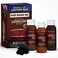 Blend It On Leather Max Quick Refinish and Repair Kit Dark Brown, Restore Couches, Recolor FurnitureRepair Car Seats, Sofa, Boots 3 Color Shades to with Leather, Vinyl, Bonded (Bold Dark Browns.