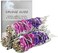 Ancientveda Blissful Organic White Sage Smudge Sticks with Flowers 3 Pack for Cleansing Home, Meditation, Yoga, Healing and SmudgingSustainably Sourced California White Sage Bundles.