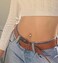 MODRSA Belly Button Ring Surgical Steel Belly Rings for Women Hypoallergenic Belly Button Rings Clicker Belly Button Ring Belly Piercing Silver Rose Gold Pink Black Navel Rings for Women.