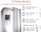 FRIDGGI Refrigerator Door Ajar Alarm, 60 Second Delay Low Alert, 3 Minute Loud Chime or Siren, Freezer Door Open Alarm, 4 Minute Reminders (Grey.