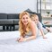 Merelax Modern Soft Fluffy Large Shaggy Rug for Bedroom Livingroom Dorm Kids Room Indoor Home Decorative, Comfy Non-Slip Plush Furry Fur Area Rugs Nursery Accent Floor Carpet 4x6/5x8ft 4 x 6 Feet Whit