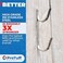 ProTuff Products Never Rust Pool Pole Hangers - 2 Heavy Duty Double Hooks w/Unlimited Free Replacements - Ideal Pool Fence Hooks for Pool Equipment, Brush, Vacuum Hose, SkimmerGarden Tool Organizer.