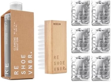 Reshoevn8r Premium Shoe and Sneaker Cleaning Kits, for for Suede, Mesh, Leather, Nubuck and Most Materials.