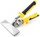 QWORK 6 Inch Sheet Bending Pliers,Multifunctional Straight Metal Former Bender Hand Bending Tool with Comfort Grip Handle.