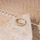 PAVOI 14K Gold Plated Cubic Zirconia Open Twist Eternity Band for Women.
