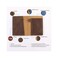 Fasjosma Leather Cover Compatible for Rite in the Rain Top Spiral Notebook, Handmade 3" x 5" Top bound Notebook Cover Writing Pads Holder, Mini Pocket notepad holder - Brown.