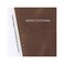 Fasjosma Leather Cover Compatible for Rite in the Rain Top Spiral Notebook, Handmade 3" x 5" Top bound Notebook Cover Writing Pads Holder, Mini Pocket notepad holder - Brown.