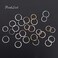 PEAKLINK 16G 18G 316L Stainless Steel CZ/OPAL Septum Piercing Septum Clicker Ring Hinged Nose Ring Daith Earrings Conch Piercing Jewelry Helix Cartilage Tragus Lobe Belly Hoop Earring.