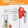WINONLY Portable Door Lock Home Security, Upgraded Travel Lock Apartment Hotel Lock.
