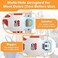 WINONLY Portable Door Lock Home Security, Upgraded Travel Lock Apartment Hotel Lock.