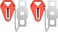 WINONLY Portable Door Lock Home Security, Upgraded Travel Lock Apartment Hotel Lock.