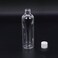 Trendbox 8oz/250ml Clear Bottles with Flip Cap Lid BPA-Free Travel Containers For Shampoos,Lotions and Massage Oils - 30 Pack.