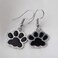 FEELMEM Dog Paw Earrings Cute Paw Print Dangle Earrings Dog Jewelry Gift for Dog Lover Dog Mom and Women Girls.