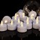 Tappovaly Battery Operated LED Tea Lights :100 Pack Flameless LED Bright ing Candles Long Lasting 200Hours Electric Candle in Warm White Ideal for Party, Wedding, Birthday, Gifts and Home Decoration.