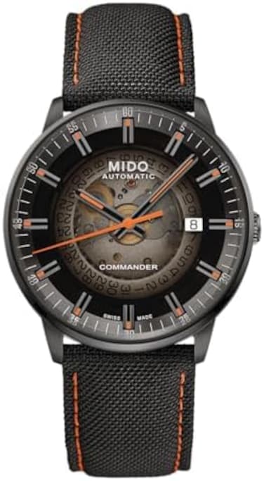 Mido Commander Gradient - Swiss Automatic Watch for Men - Black Dial - Case 40mm - M0214073741100.