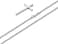 Ursteel Cross Necklace for Men, Stainless Steel Cross Chain Silver Mens Cross Necklace 30 Inch Necklace for Men Gifts.