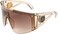 FEISEDY One Piece Oversized Sunglasses for Men Women Big Shades Wrap Shield Sunglasses for Cycling Driving Vacation B4027.