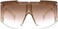 FEISEDY One Piece Oversized Sunglasses for Men Women Big Shades Wrap Shield Sunglasses for Cycling Driving Vacation B4027.