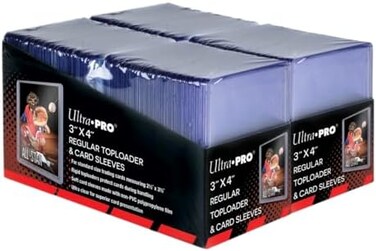 Ultra Pro 200 Trading Cards 3" x 4".