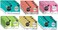 Avry Gel Ohh Spa Pedicure Footbath - Gel Oh - Combo3 - Combo Pack 5 of Each Fragrance - 30 total.
