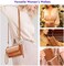 nuoku Womens RFID Wallet Purse Wristlet Crossbody Clutch with Zip Around 2 Strap.