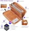 nuoku Womens RFID Wallet Purse Wristlet Crossbody Clutch with Zip Around 2 Strap.