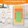DECLUTTR Freestanding Towel Rack, 3 Tier Stainless Steel Towel Bar Stand for Bathroom, Chrome Plated.