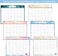 Journaltastic 2025-2026 Calendar - 2025-2026 Wall Calendar with Julian Date, Jul 2025 - Dec 2026, Twin-Wire-Bound, 14. 76&rdquo;x 11. 6&rdquo;, Thick Paper Perfect for OrganizingPlanning, 6 Different Background P