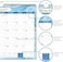 Journaltastic 2025-2026 Calendar - 2025-2026 Wall Calendar with Julian Date, Jul 2025 - Dec 2026, Twin-Wire-Bound, 14. 76&rdquo;x 11. 6&rdquo;, Thick Paper Perfect for OrganizingPlanning, 6 Different Background P