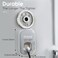 iHave Toothpaste Dispenser Wall Mount for Bathroom Automatic Toothpaste Squeezer (Gray.