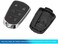 X AUTOHAUX New Car Keyless Remote Key Fob Shell Case Black HYQ2AB for Cadillac Escalade 2015 2016 2017 2018.