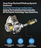 CCA KZ ZSN Pro Dual Drivers 1BA 1DD in Ear Earphones HiFi Power Bass Earbuds Headphones High Clarity Sound Wired Earphones with Detachable Cable for Audiophile Musician.