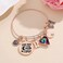 Ursteel Birthday Gifts for Women Girls Bracelet, Birthday Charm Bracelets 10th 20th 30th 40th 50th 60th 70th 80th 90th Birthday Gift for Daughter, Sister, Friend, Teen Girls, Mom, Grandma, 11 inch, Me
