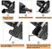مجموعة محول طاقة التيار المتردد Kimaru ACK-E18 DR-E18 DC Coupler LP-E17 Dummy Battery AC لكاميرات Canon EOS Rebel SL2 SL3 T6i T6S T7i T8i 200D 200D II 250D 750D 760D 800D 77D 8000D Kiss X8i X9i X10.