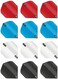 RED DRAGON Hardcore Selection Pack Extra Dicke Standard Dart Flights, checkout card.