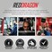 RED DRAGON Hardcore Selection Pack Extra Dicke Standard Dart Flights, checkout card.