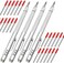 NEPAK 4 Pack Metal Scribe Tool,Tungsten Carbide Scriber Pen with Magnet, for Machinist,Engraving,Welding(with 24 Marking Tips.