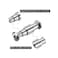 Mudder 16 Pieces Skates Spacers Inline Bearing Axle Aluminum Speed Spacer for 6mm Axles Roller.