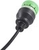 كابل محول MasTrack J1939 ذو 9 دبابيس إلى OBD2، كابل توصيل قدم واحد للشاحنات والسيارات.