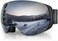 Findway Skibrille fr Brillentrger Herren Damen,Snowboardbrille mit Magnetischen Wechselglsern,Snowboard Brille Magnet Brillentrger Polarisierend OTG,Anti Fog, Allwetter Verspiegelt Skibrille.