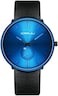 FIZILI Mens Watches Ultra-Thin Minimalist Waterproof-Fashion Wrist Watch for Men Unisex Dress with Leather Band.