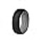 ThunderFit Men Breathable Air Grooves Silicone Wedding Rings, Rubber Engagement Bands 7. 8mm Wide 1. 8mm Thick - 1/2/3/4/6/7 Variety Multipack.