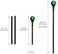 ddxx 51Inch Green LED Light Maleficent Staff Magical Scepter Wand Wizard.