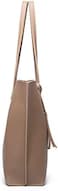 Dreubea Women's Soft Faux Leather Tote Shoulder Bag from Dreubea, Big Capacity Tassel Handbag.